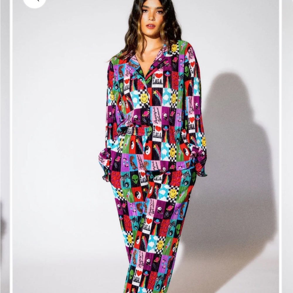 Colorful Patterned 2 piece set